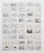 Adam Taye conceptual conceptual art re-typed newsprint