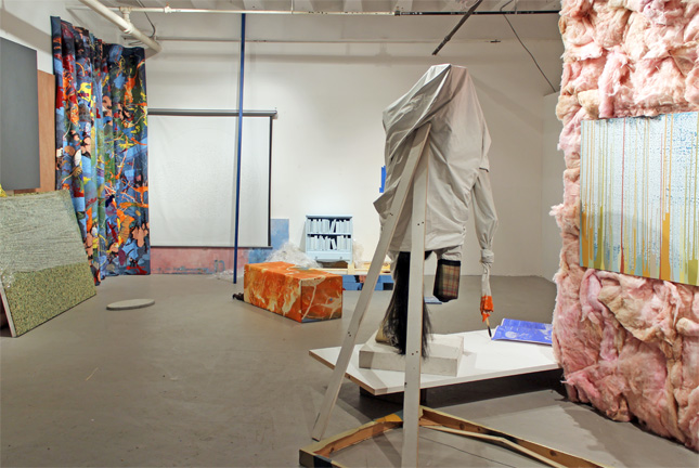 Installation View of the Terminal Moraine exhibition 