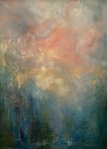 Afsaneh Djabbari-Aslani Landscapes Oil on canvas