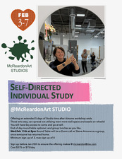 Aimone Art Services In Person Workshops (by date) following January 27-February 1 workshop