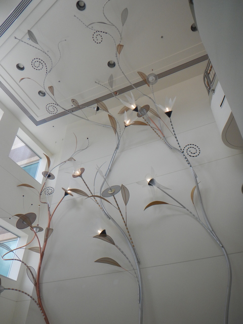 A  I  R  W  O  R  K  S     S   T   U   D   I   O  Wall Works aluminum, polycarbonate, fiberglass, foam, PVC pipe, flourescent lights