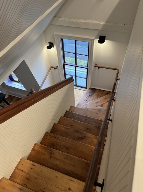 ALAN BAER ARCHITECT TRANSART, Kingston, NY Stairway To Attic Archive