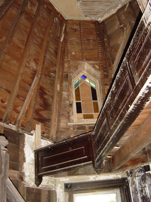 ALAN BAER ARCHITECT TRANSART, Kingston, NY Condition of House Before Restoration