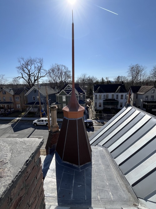 ALAN BAER ARCHITECT TRANSART, Kingston, NY Roof + Tower