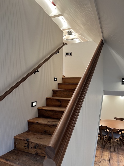 ALAN BAER ARCHITECT TRANSART, Kingston, NY Stairway to Attic Archive