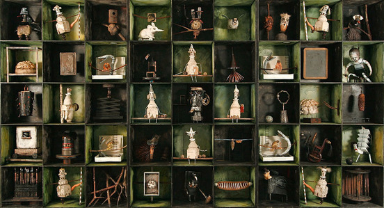 ALASTAIR DICKSON BRUTISH MUSEUM Mixed media
