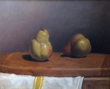 Aleta Brisbane Heisig Still Life Oil on Canvas Board