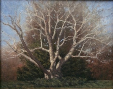 Aleta Brisbane Heisig Landscape Oil on Canvas Board