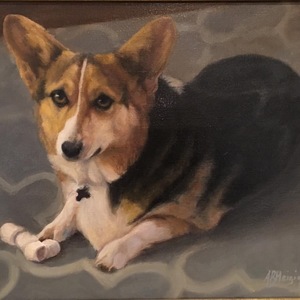 Aleta Brisbane Heisig Dog Portraits Oil on Linen