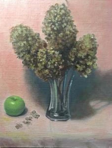 Aleta Brisbane Heisig Still Life Oil on Canvas Board