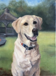 Aleta Brisbane Heisig Dog Portraits Oil on Linen