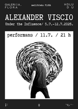 Alexander Viscio Under the Influence 2026 Ink on paper.