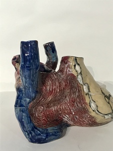 Alexandra Rutsch Brock Sculpture ceramic, low and high fire glaze