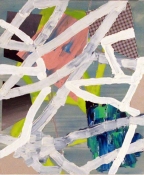 Alexander Kroll 2009 Oil, Acrylic and Collage on Panel