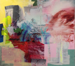 Alexander Kroll 2013 Oil, Flashe, Acrylic and Urethane on Canvas