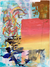 Alexander Kroll 2014 Oil and Acrylic on Polyester