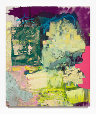 Alexander Kroll 2017 Oil, Acrylic and Linen Collage on Canvas