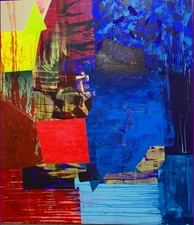 Alexander Kroll 2015 Acrylic, Ink and Enamel on Canvas