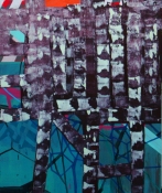 Alexander Kroll Early Paintings Oil, Acryic and Spray Paint on Canvas