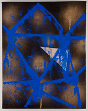 Alexander Kroll 2010 Oil and Spraypaint on Canvas