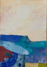 Alexander Kroll 2025 Watercolor on Paper