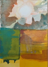 Alexander Kroll 2025 Watercolor on Paper