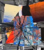 Alexander Kroll 2009 Oil, Acrylic and High Gloss Enamel on Canvas