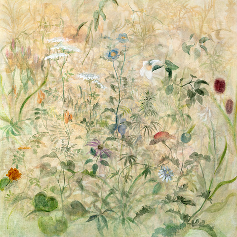  2023 Strange Meadow oil on linen covered board