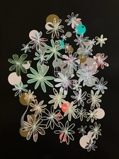 ALI HERRMANN Collage & Monoprints collage on paper