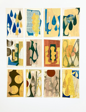 ALI HERRMANN Collage & Monoprints collage