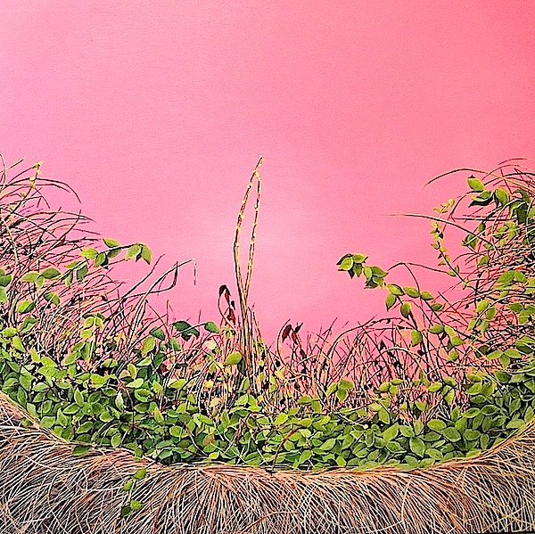 Allison Green Thicket 36"x36"