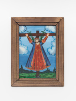 S U N N Y  A.  S M I T H  The Compass Rose painting on glass
