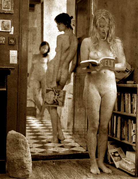  In House Nudes 1992-2022 Uniquely toned Gelatin silver print 