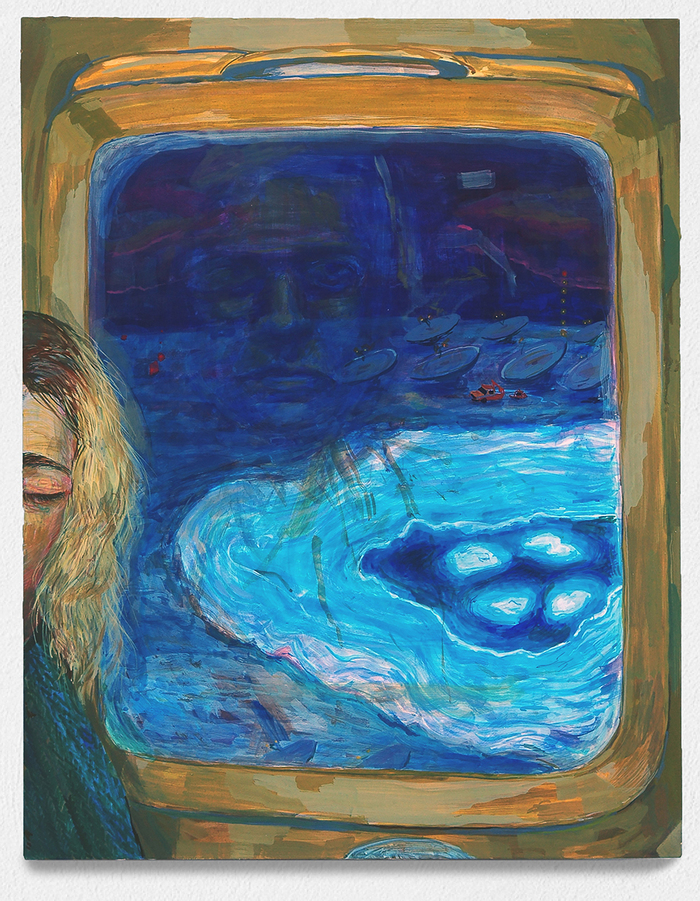 AMANDA LECHNER Paintings 2013-14 egg tempera on panel
