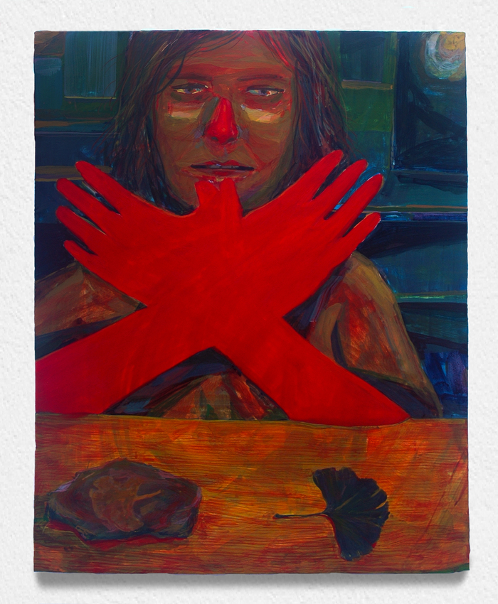 AMANDA LECHNER Paintings 2015-16 egg tempera on panel