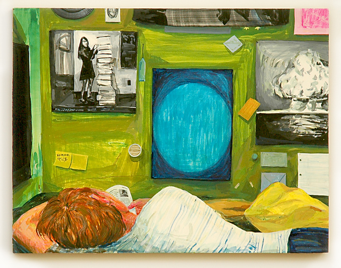 AMANDA LECHNER Paintings 2015-16 egg tempera on panel