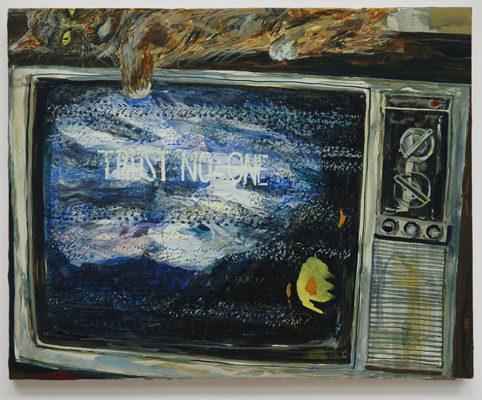 AMANDA LECHNER Paintings 2017-18 egg tempera on panel