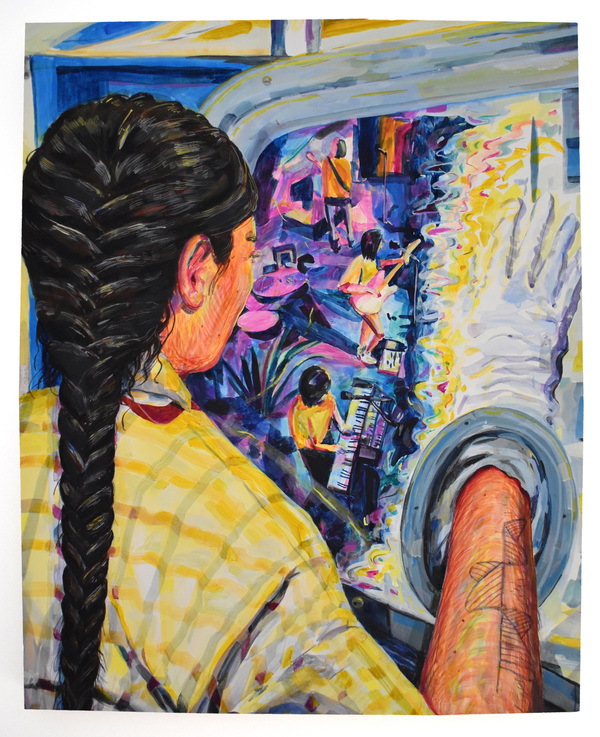 AMANDA LECHNER Paintings 2019-21 egg tempera on panel