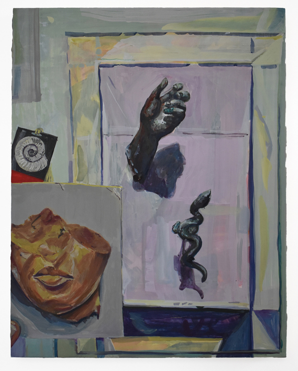 AMANDA LECHNER Paintings 2019-21 egg tempera on panel
