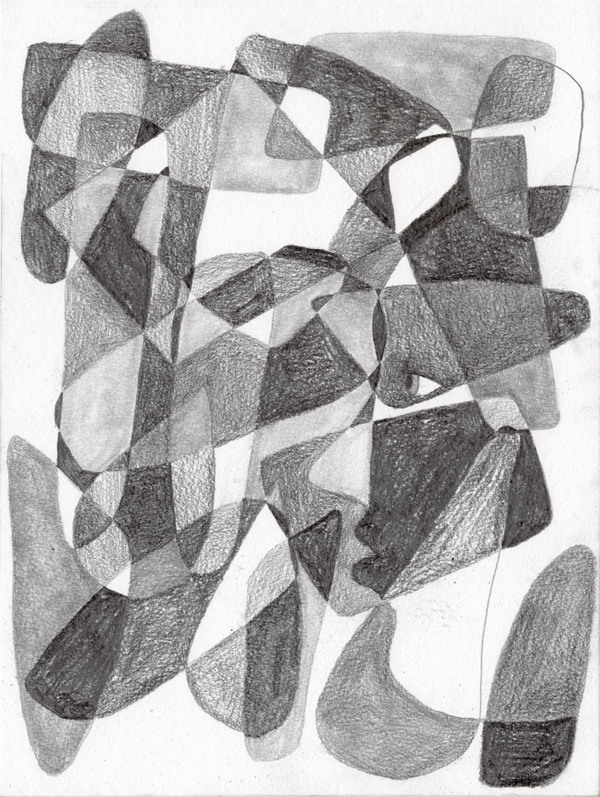 AMANDA LECHNER 2021 // graphite graphite on paper