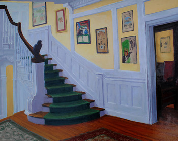 ABMacD Interiors oil on canvas
