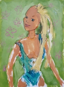 ABMacD Barbies 2006-2007 Oils and mixed media on vellum