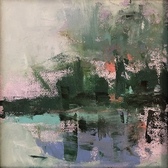 Amy Conover Abstract oil on canvas