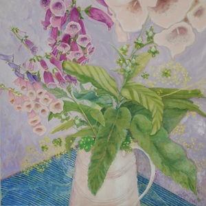 Amy Conover Interiors and Still Life Paintings oil on canvas