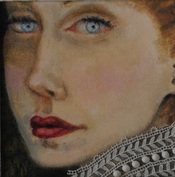 Amy Conover P A N O P L Y 2025 Oil with mixed media on canvas