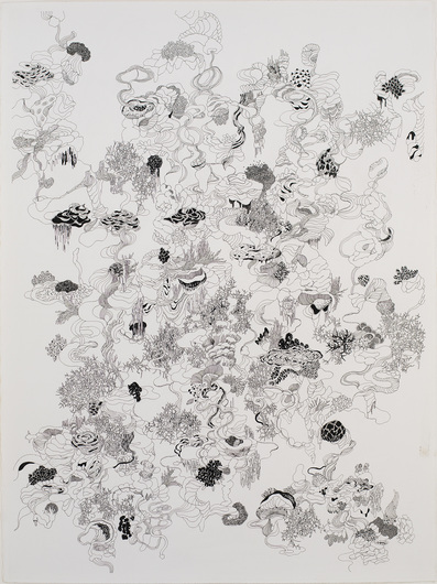AMY KAO WORKS ON PAPER Ink on paper