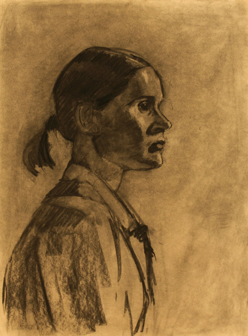 Amy Mahnick The Figure Charcoal on paper