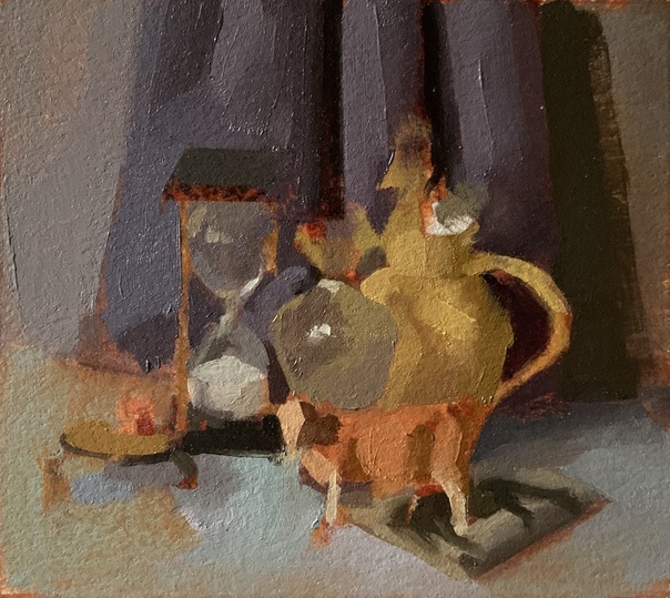 Amy Mahnick For Dairy Cows Oil on Arches oil paper