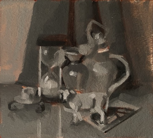 Amy Mahnick For Dairy Cows Oil on Arches oil paper