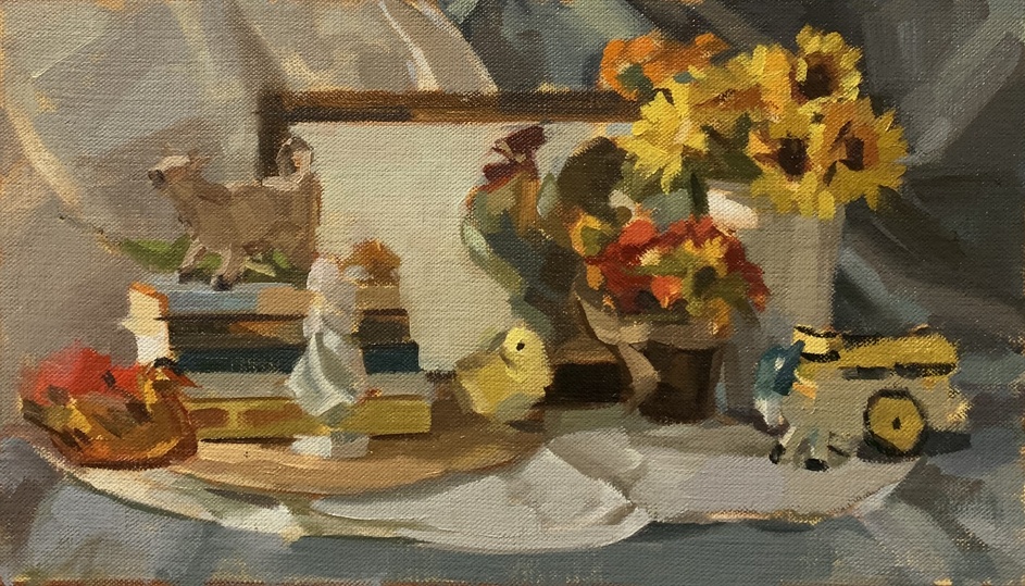 Amy Mahnick The Cry of Nature Oil on linen